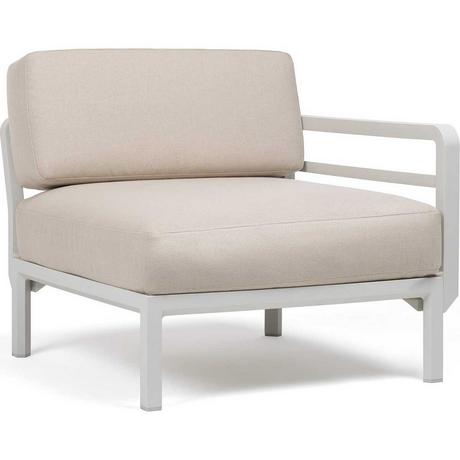 NARDI outdoor Gartenlounge-Abschlusselement Maximo weissgrau  