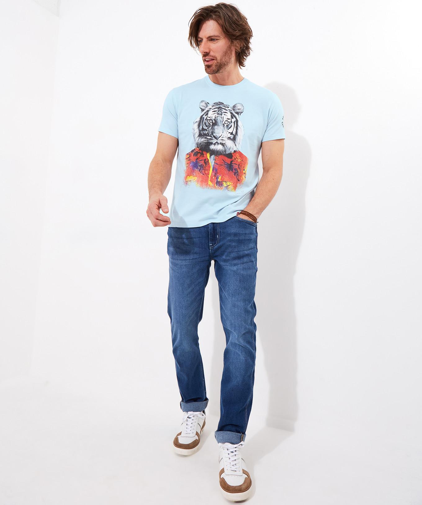 Joe Browns Hawaii Tiger Grafik T-Shirt  