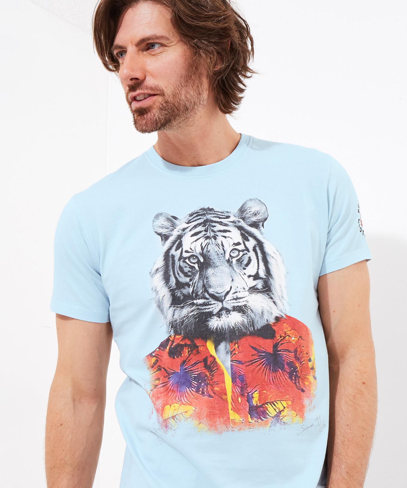 Joe Browns Hawaii Tiger Grafik T-Shirt  