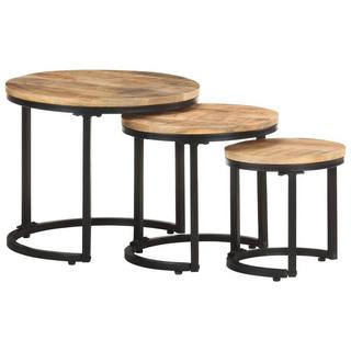 VidaXL Table d'appoint bois  