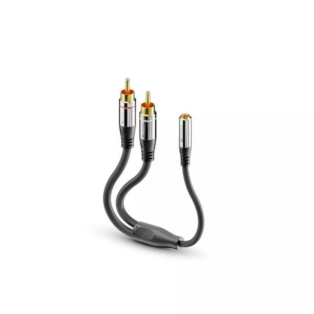 sonero Audio-Kabel Cinch - 3.5 mm Klinke 0.25 m