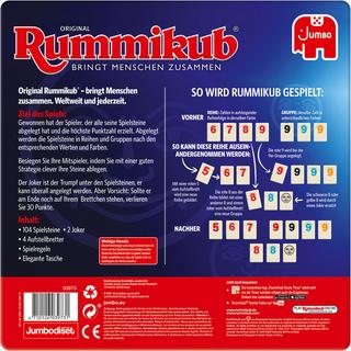 JUMBO  Spiele Original Rummikub in Metalldose 