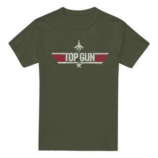 Top Gun Top Gun Logo Print T-Shirt  