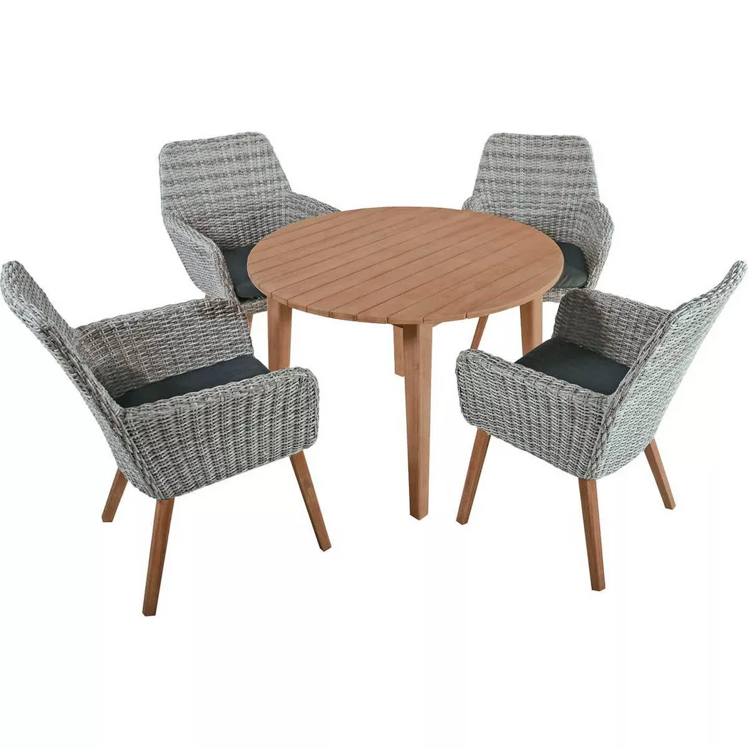 mutoni pleasure - Garten Essgruppe Rapallo (5-tlg), One Size