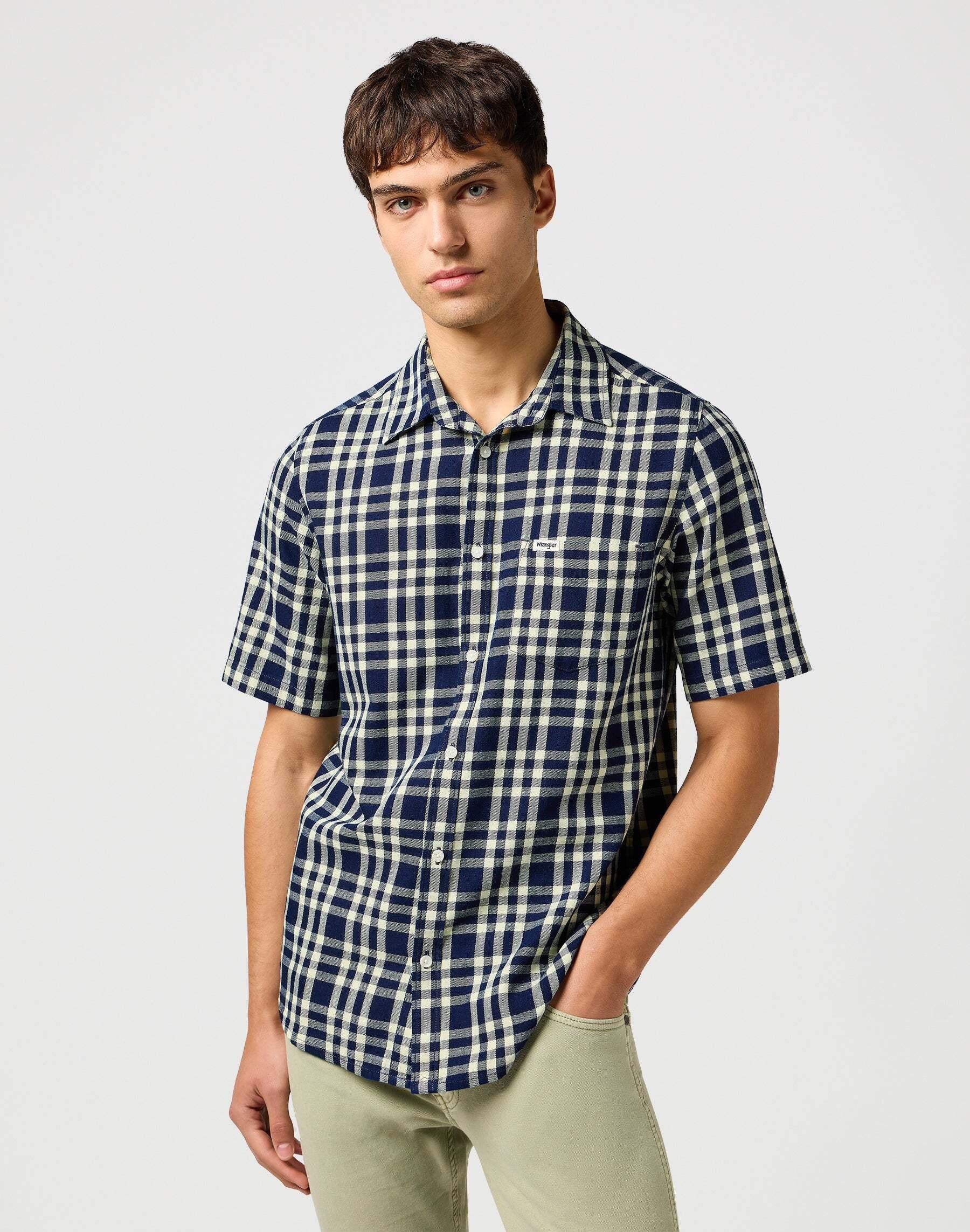 Wrangler Camicia Maniche Corte 1 Tasca  