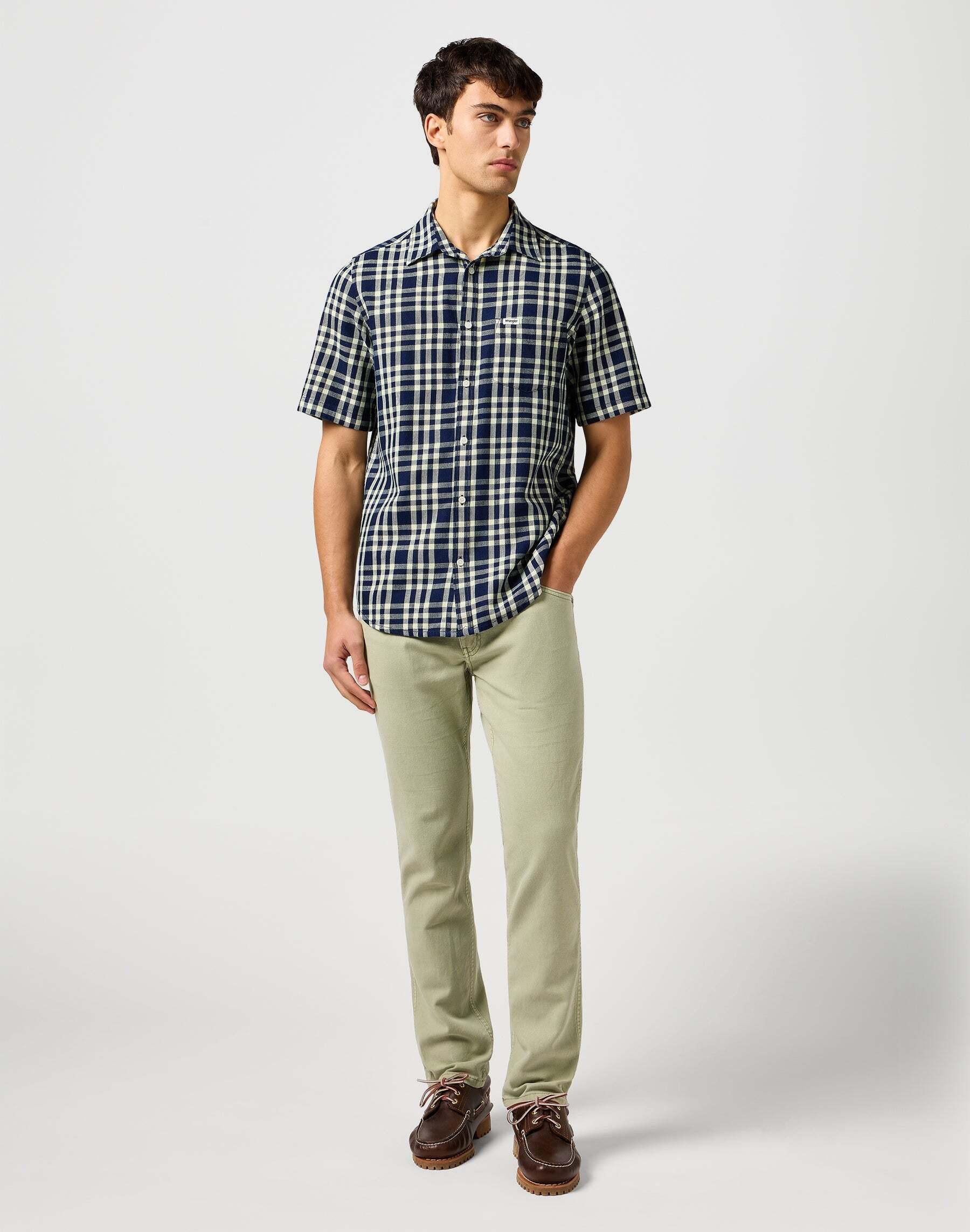 Wrangler Camicia Maniche Corte 1 Tasca  