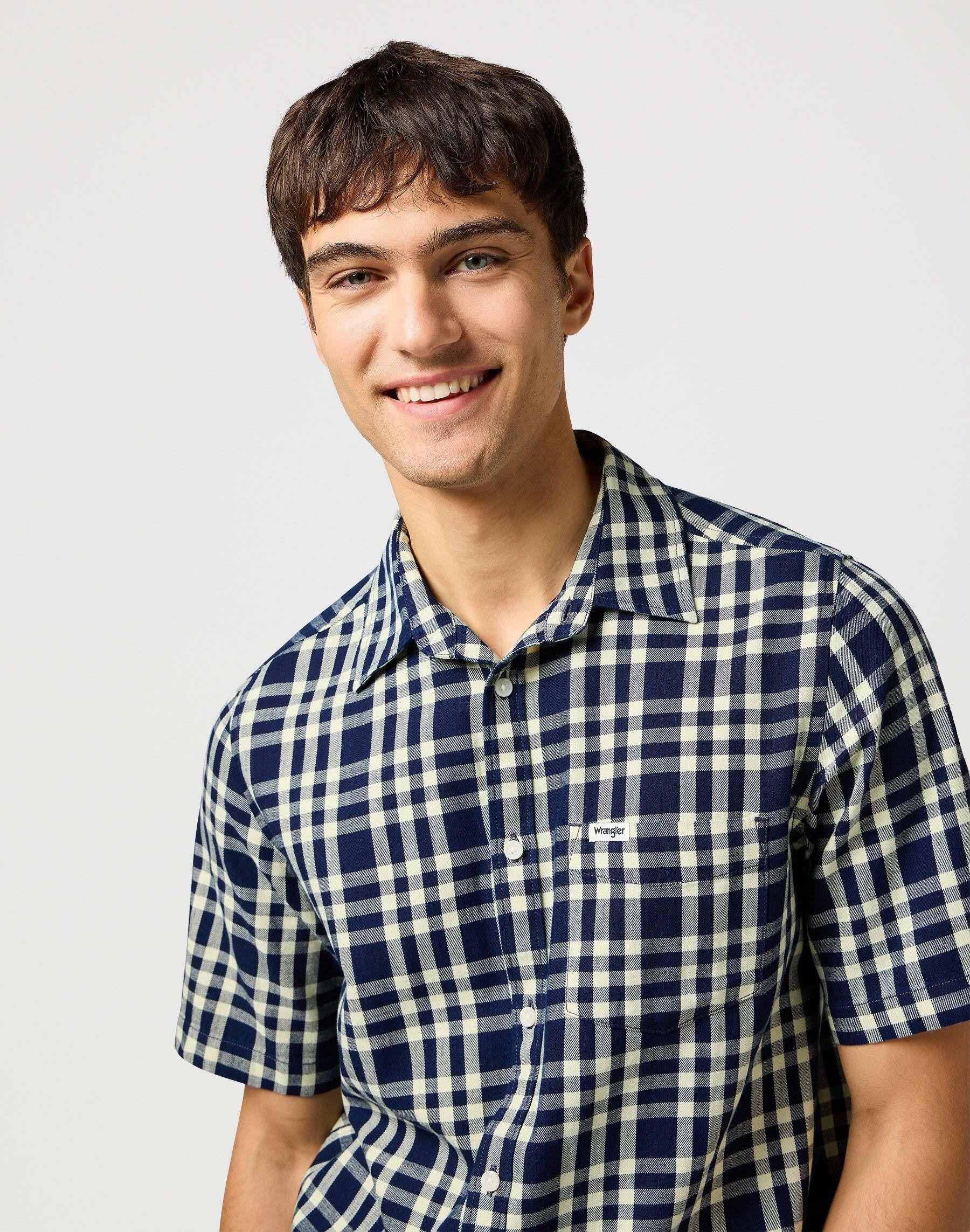 Wrangler Camicia Maniche Corte 1 Tasca  