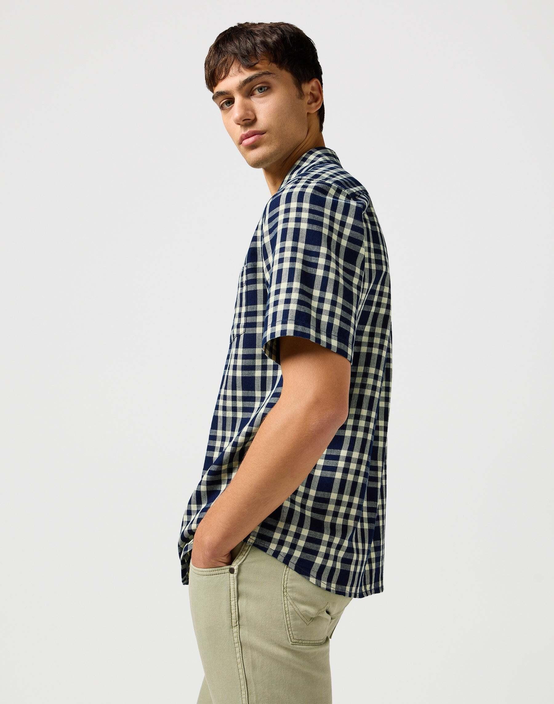 Wrangler Camicia Maniche Corte 1 Tasca  