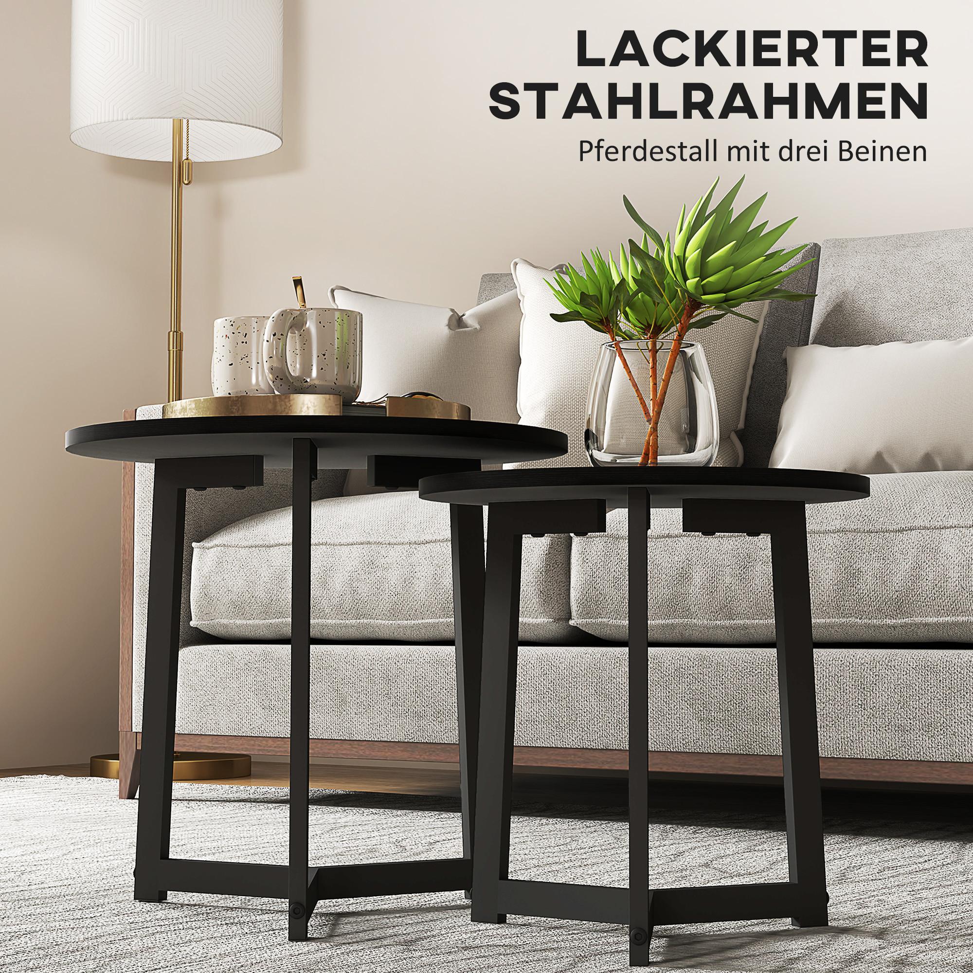 HOMCOM Couchtisch Set  