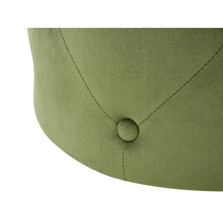 Beliani Pouf en Velluto Glamour COROLLA  