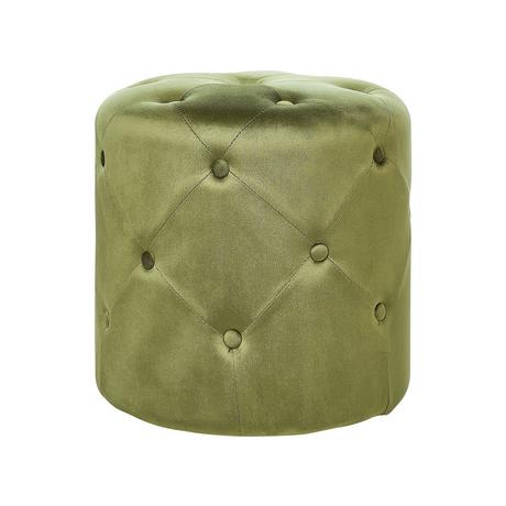 Beliani Pouf en Velluto Glamour COROLLA  