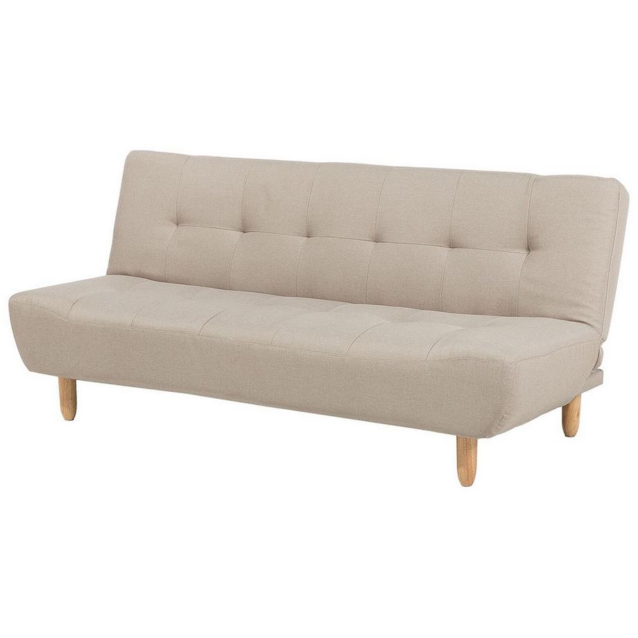 Beliani Schlafsofa aus Stoff Retro ALSTEN  