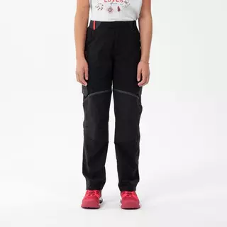 QUECHUA Pantalon de randonnée modulable enfant MH500 noir 7-15 ans  Noir