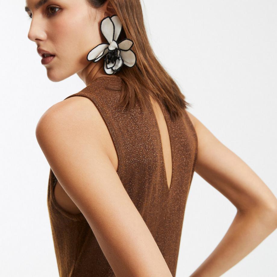 La Redoute Collections Robe longue évasée sans manches  