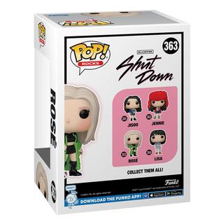 Funko  POP - Rocks - Black Pink - 363 - Rose 