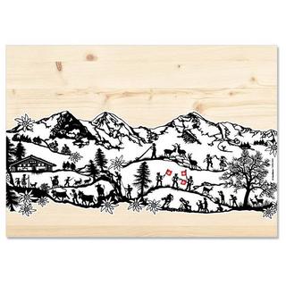 trendform Papiertischset SWISS TRADITION 7 4 Sujets à 12 Blatt  