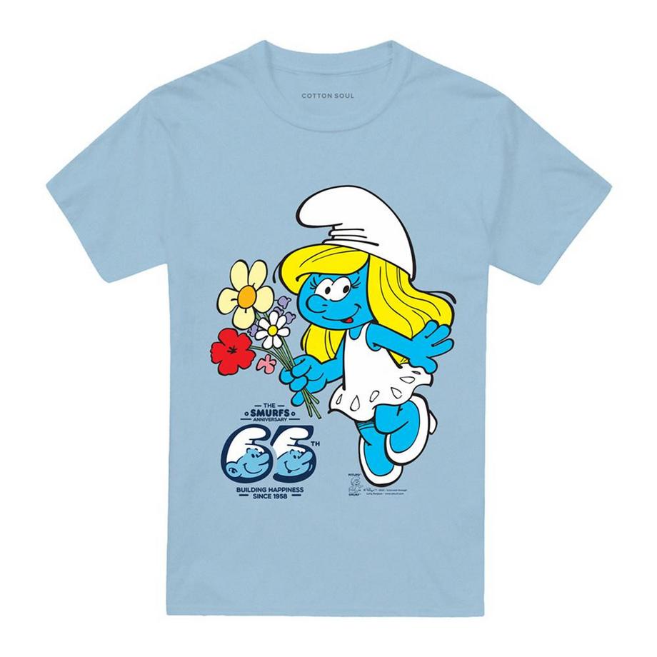 T-ShirtAnniversaire Motif Schtroumpfette