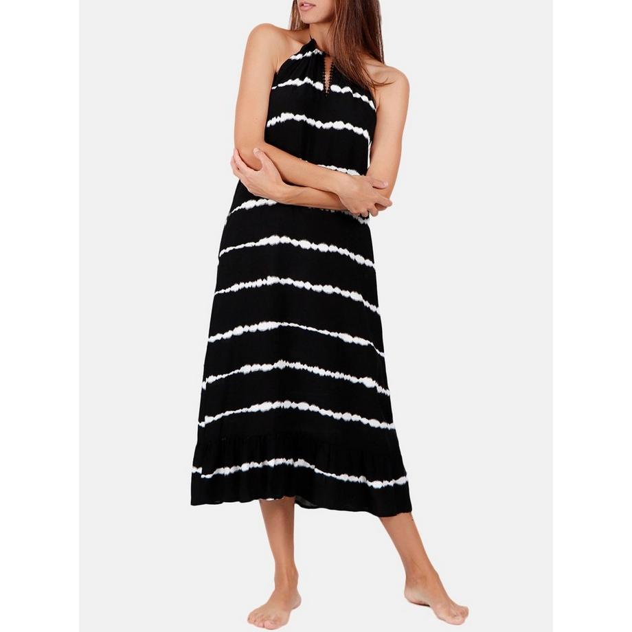 Ärmelloses Sommer-Maxikleid Tie And Dye