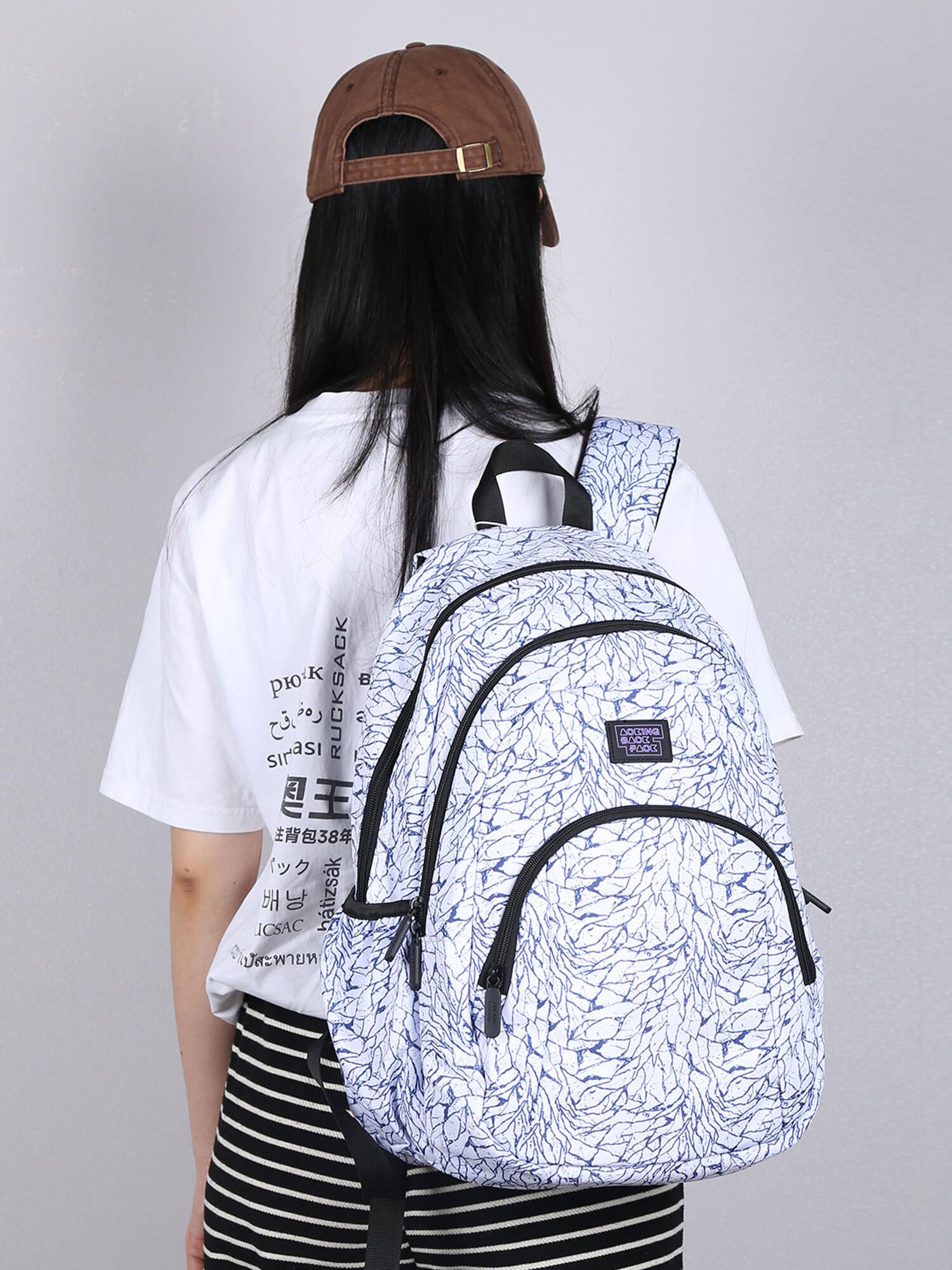 Aoking Gemusterter Rucksack  