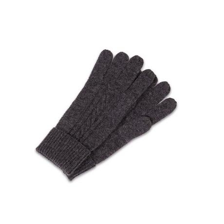 CASH-MERE.CH Guanti in Cashmere a Treccia  