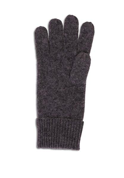CASH-MERE.CH Guanti in Cashmere a Treccia  