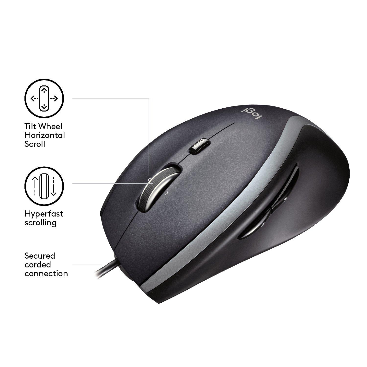 Logitech  Maus M500 Corded 