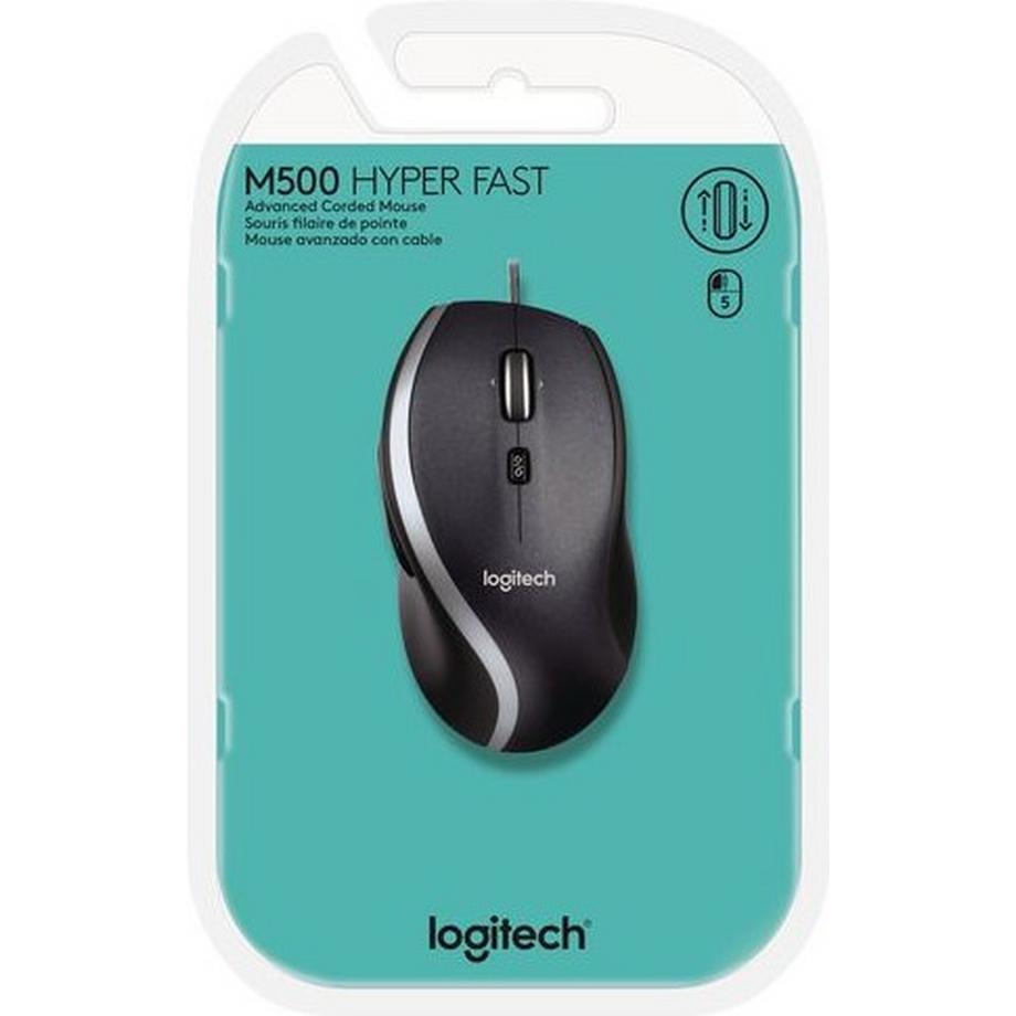Logitech  Maus M500 Corded 