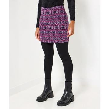 Jacquard-Kaleidoskop Rock-Leggings 2-in-1