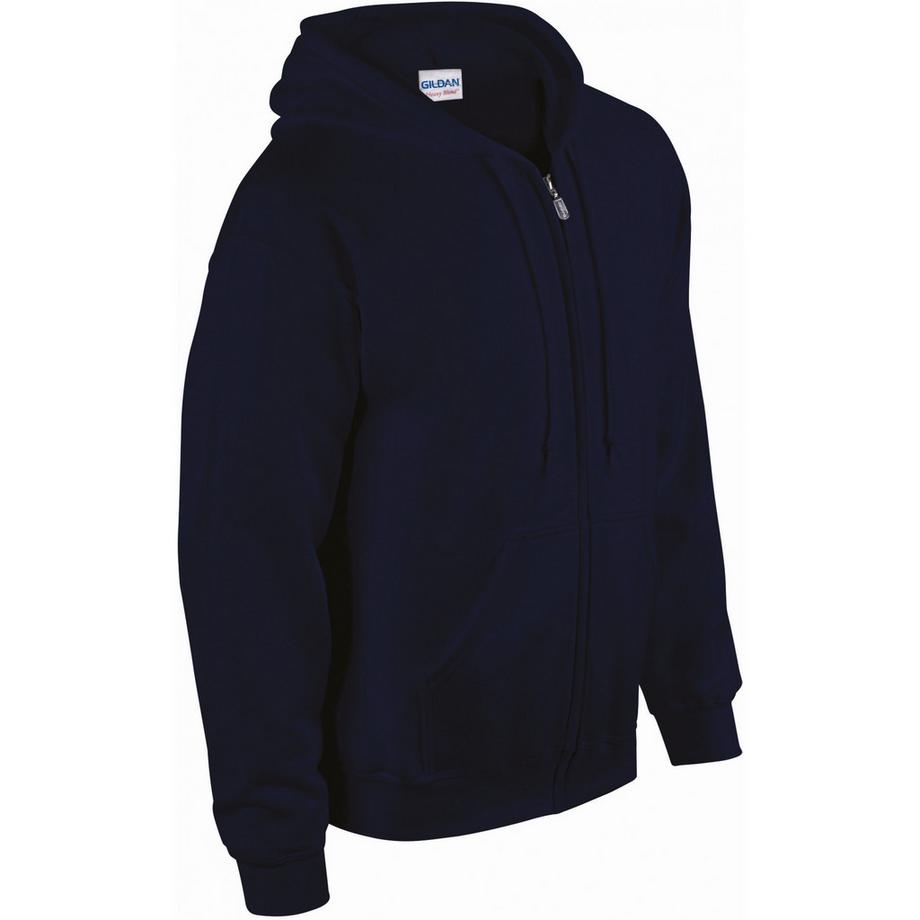 Gildan Heavy Blend Full Zip Felpa con Cappuccio  
