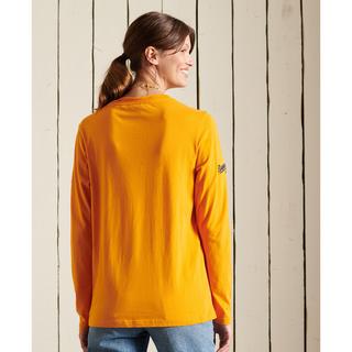 Superdry T-shirt Maniche Lunghe Collegiate  