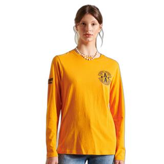 Superdry T-shirt Maniche Lunghe Collegiate  