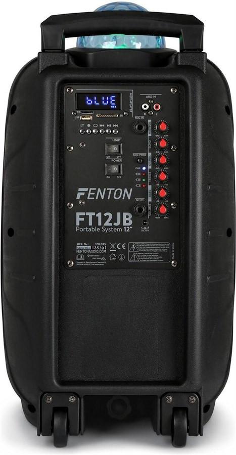 Fenton  Lautsprecher FT12JB Aktiv Trolley-Speaker 