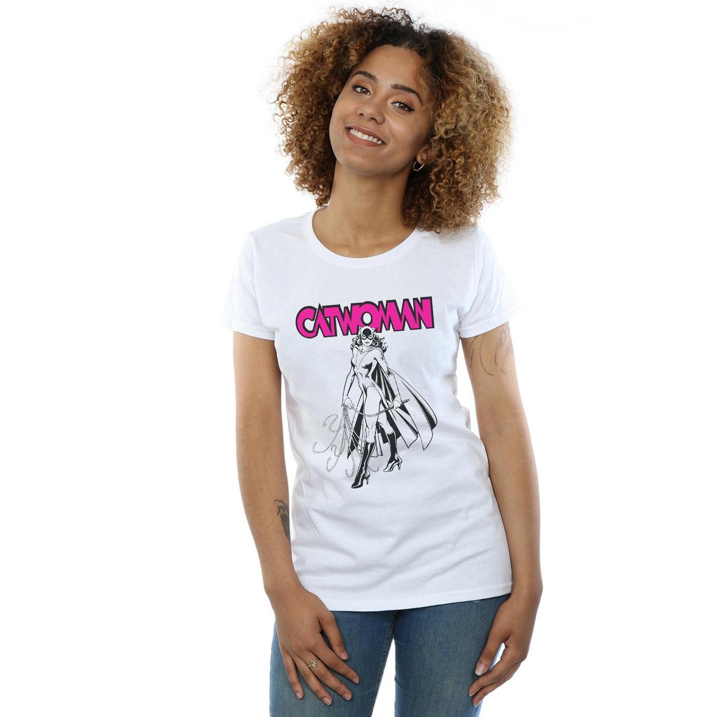 DC COMICS  Catwoman Whip TShirt 