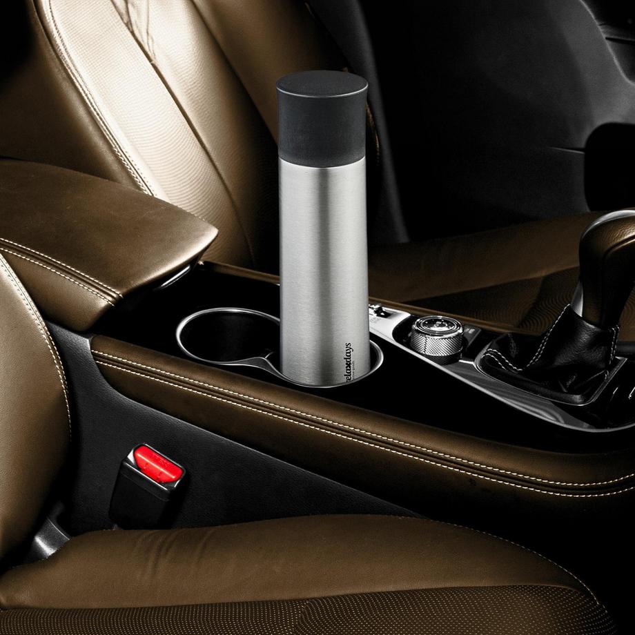 B2X  Trinkflasche aus Edelstahl 500 ml mit Becher 