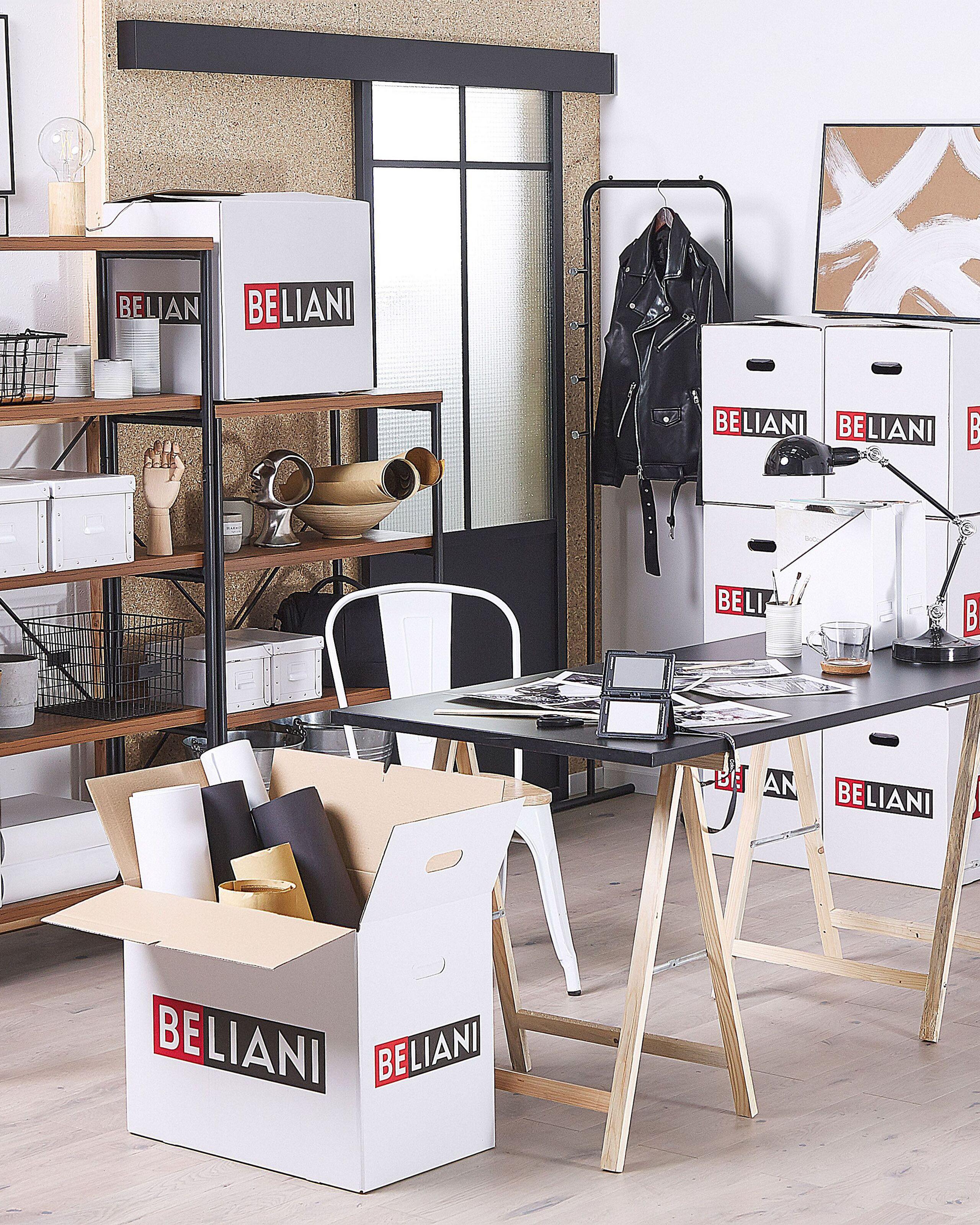 Beliani Schachtel aus Papier BELIANI Logo  