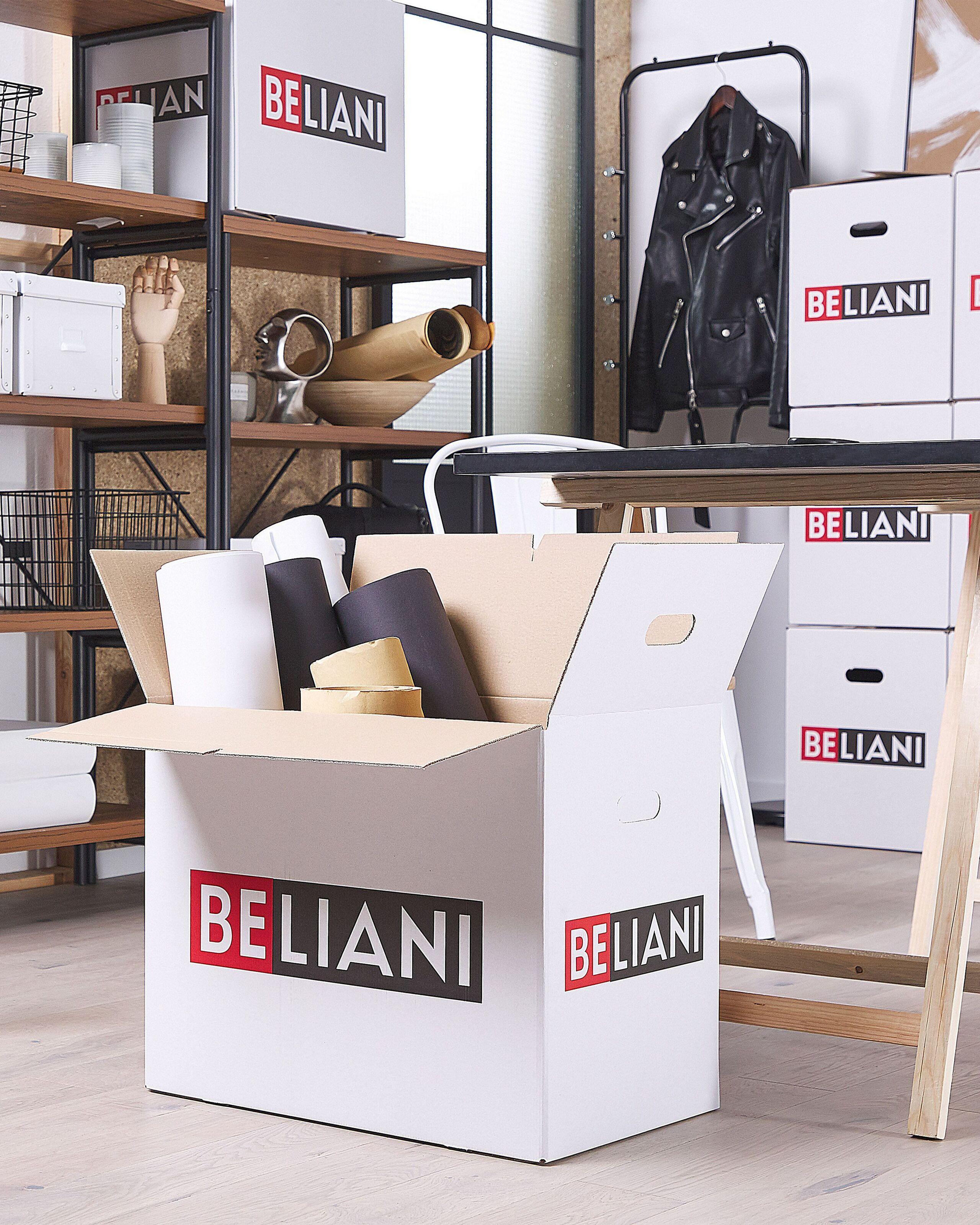 Beliani Schachtel aus Papier BELIANI Logo  