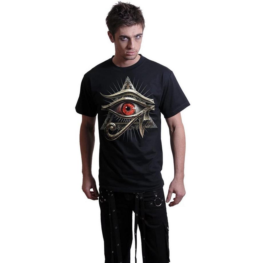 Spiral T-Shirt avec Imprimé au Dos  