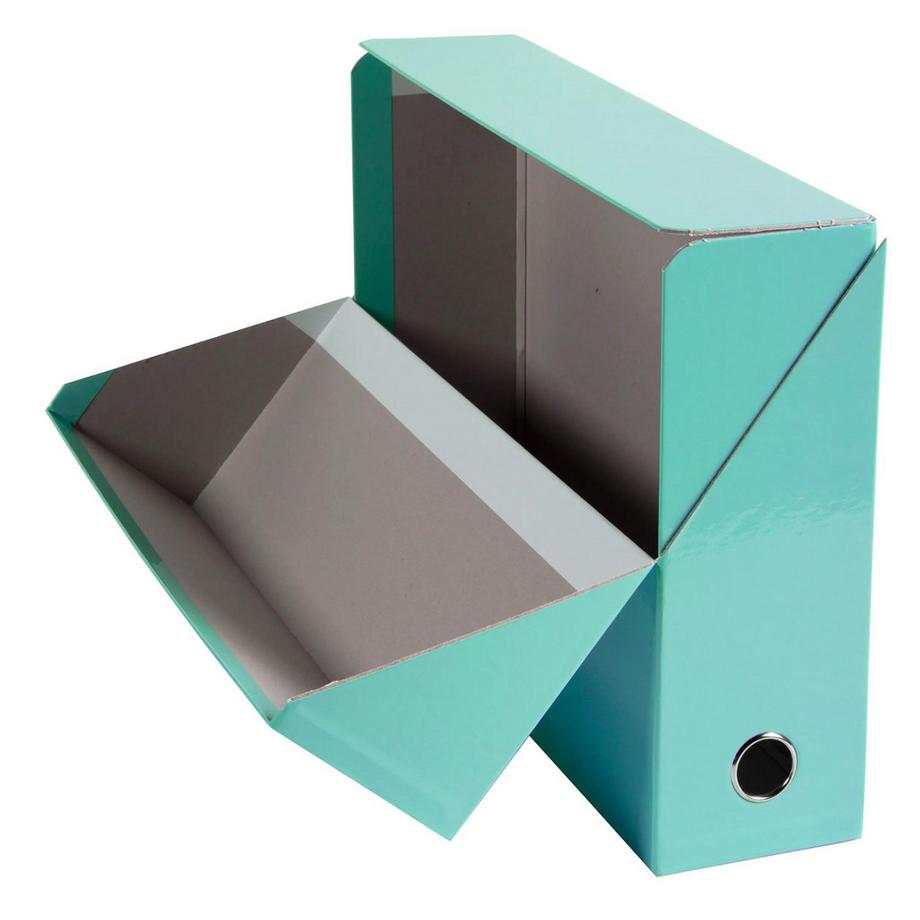 Exacompta Scatola per progetti dorso 90mm Aquarel cartoncino - 25,5x34cm - x 5  