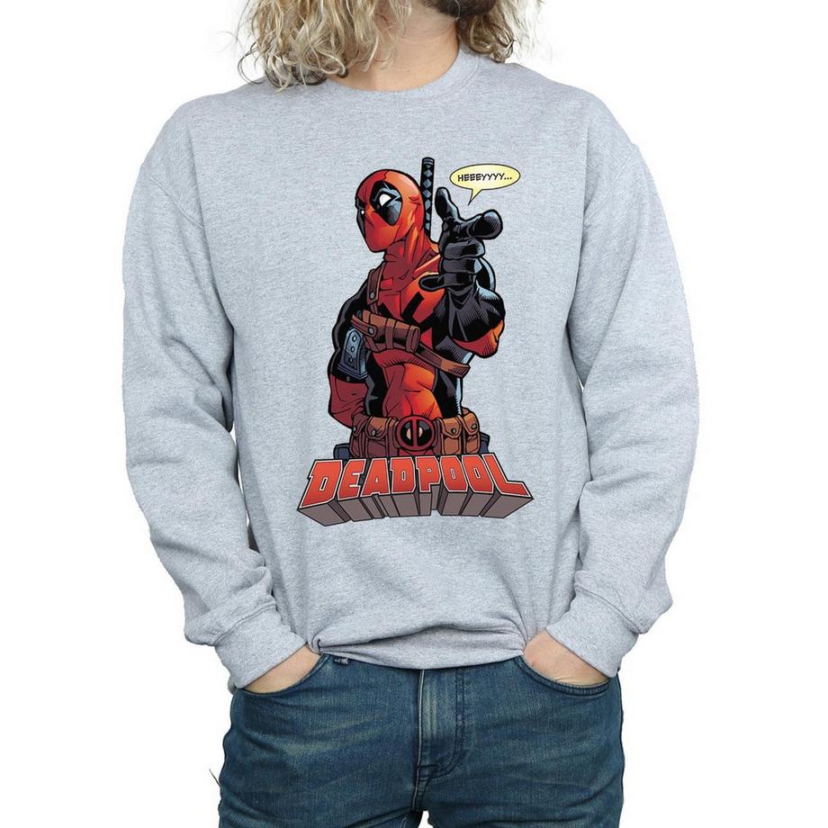 Deadpool Hey You Felpa  
