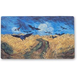 Pokémon  Van Gogh Museum: Corviknight Inspired by Wheatfield with Crows Spielmatte/Playmat 