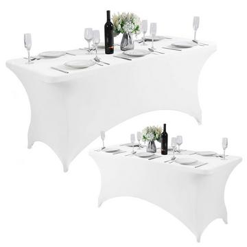 Universeller Tischdeckenbezug für Gastronomietisch 180 cm 6FT elastisch