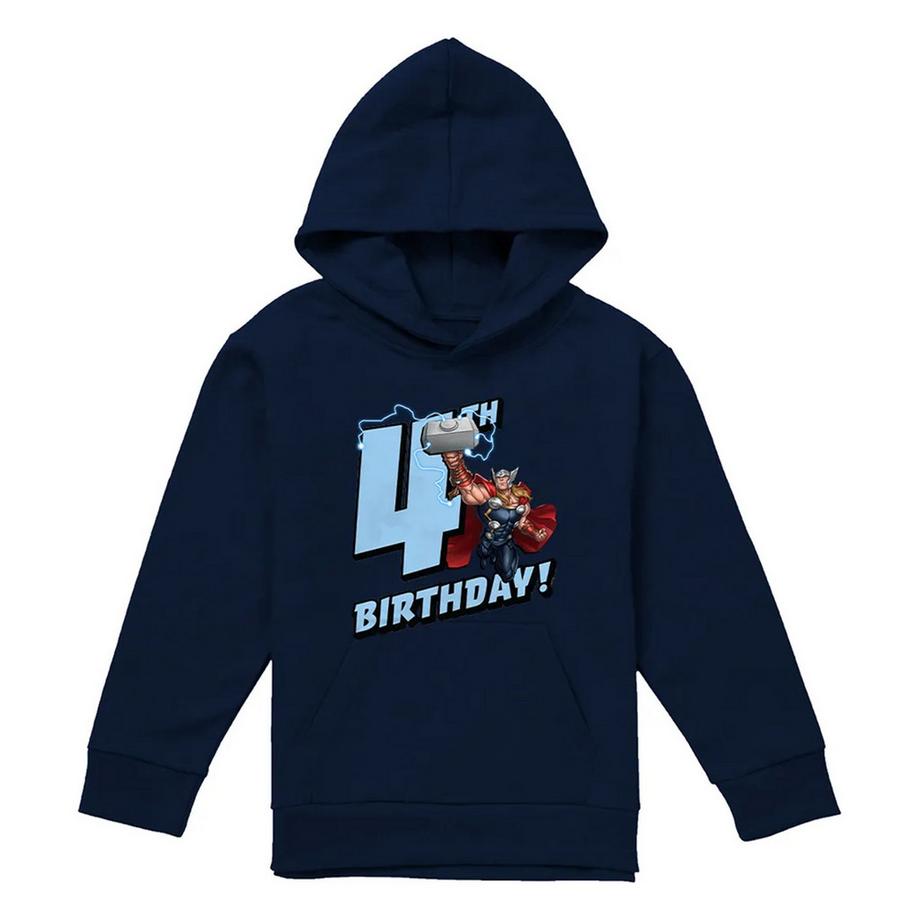 Kapuzenpullover, 4. Geburtstag