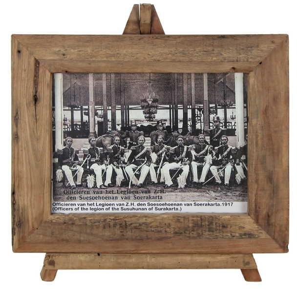 mutoni Cadre photo teck ancien 55x45  