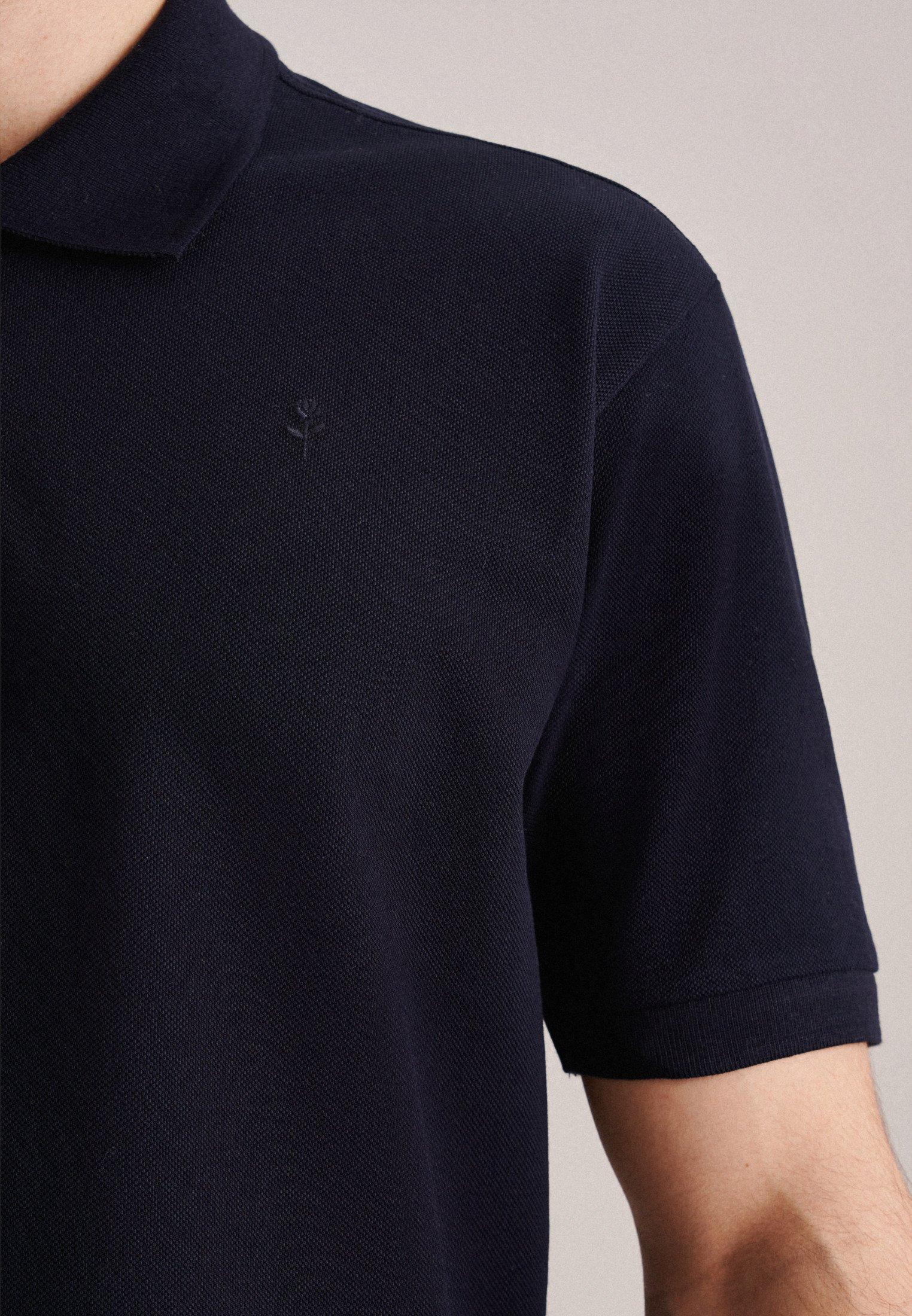 Seidensticker  Polo Regular Fit Kurzarm Uni 