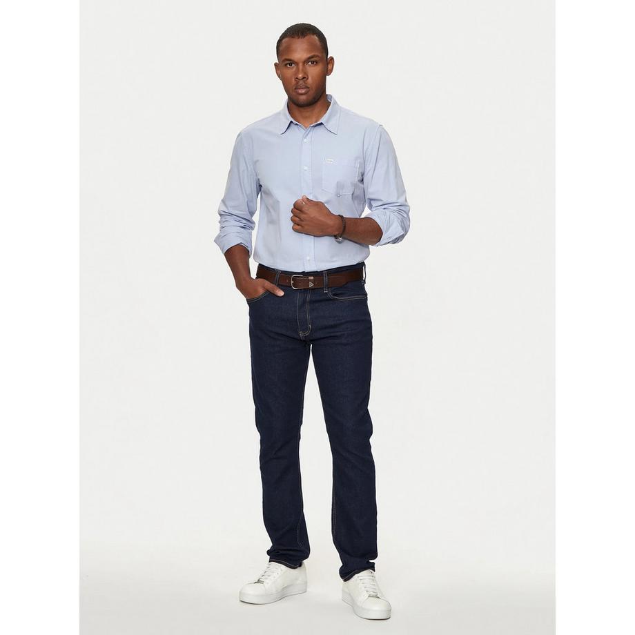 GUESS Chemise Manches Longues Slim avec Poche  