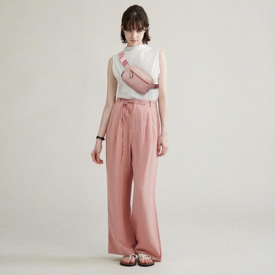 Only-bags.store Sac Ceinture Crossbody en Cuir PU  