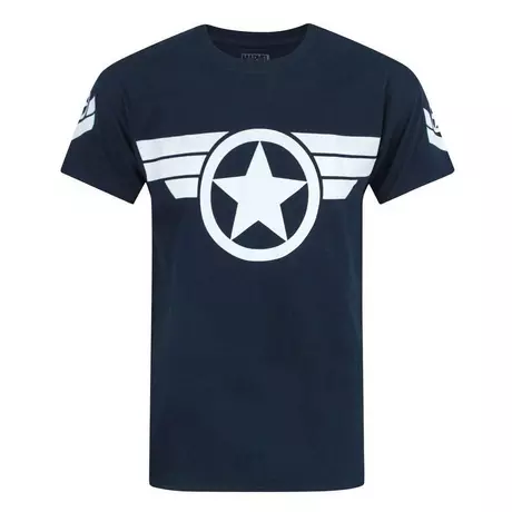 CAPTAIN AMERICA Tshirt SUPER SOLDIER  Marine