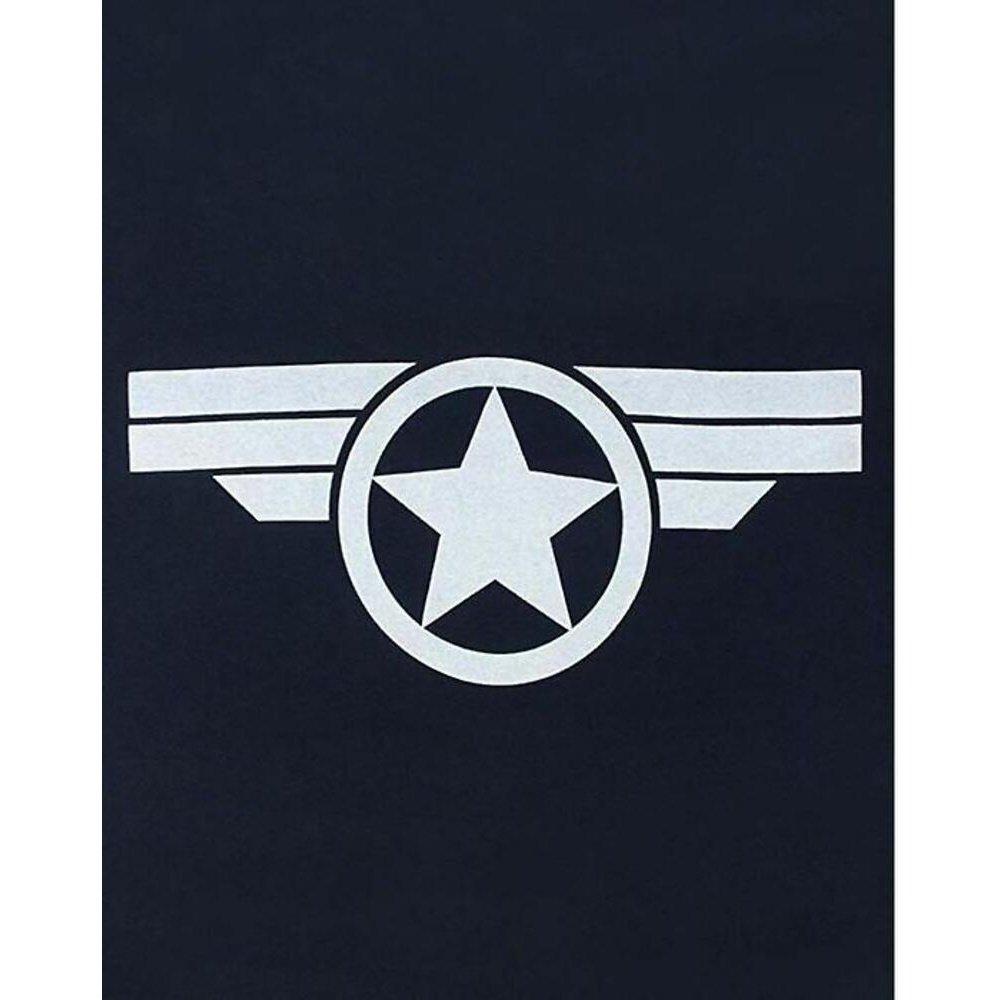 CAPTAIN AMERICA Super Soldier TShirt  Marine