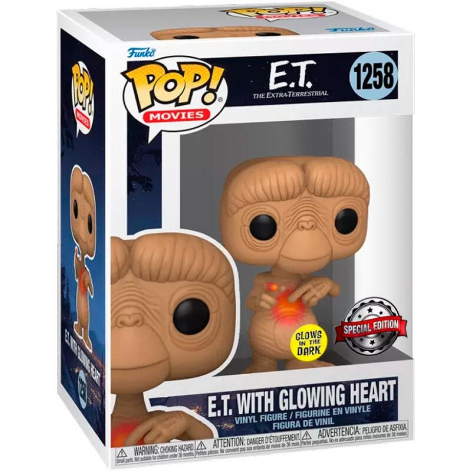 Funko  POP Figur E.T. The Extra-Terrestrial 40Th Anniversary E.T Exklusiv 