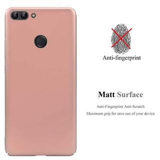 Cadorabo  Hülle für Huawei P SMART 2018  Enjoy 7S Hard Case in Metall Optik 